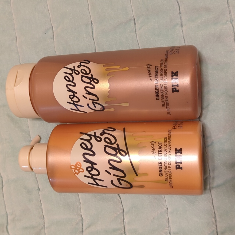 Honey Ginger Body Wash and Lotion